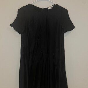 Banana Republic Black Satin Dress – XXS – New Without Tags